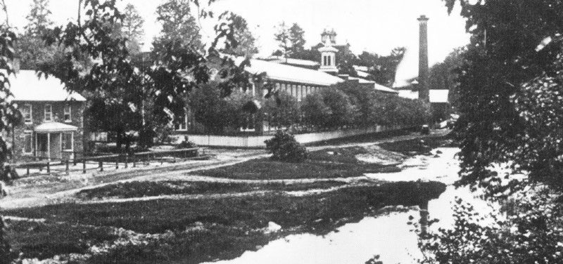 Photo of Clipper Mill, 1886.